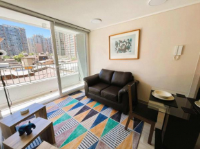 HOM I Elegante Dpto 1D1B Santiago Centro